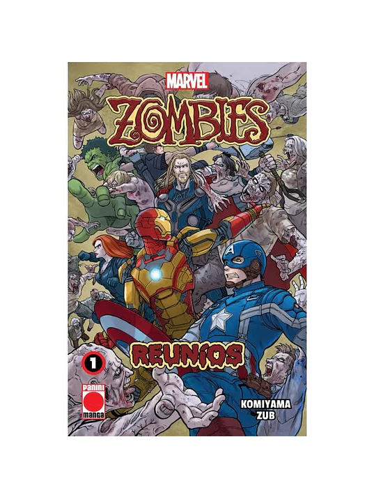 MARVEL ZOMBIES REUNÍOS 01 - PANINI ESPANA 1