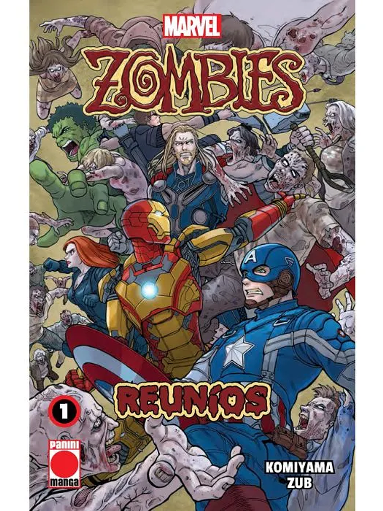 MARVEL ZOMBIES REUNÍOS 01 - PANINI ESPANA 1