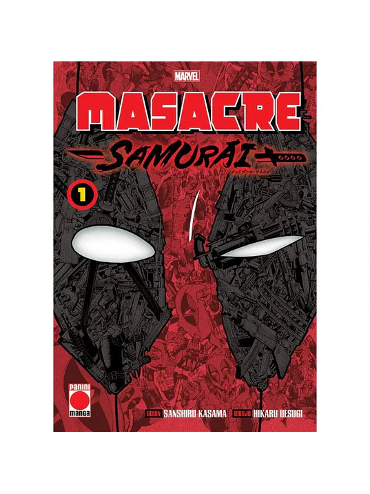 MASACRE SAMURAI 01 - PANINI ESPANA 1