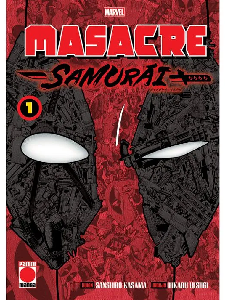 MASACRE SAMURAI 01 - PANINI ESPANA 1