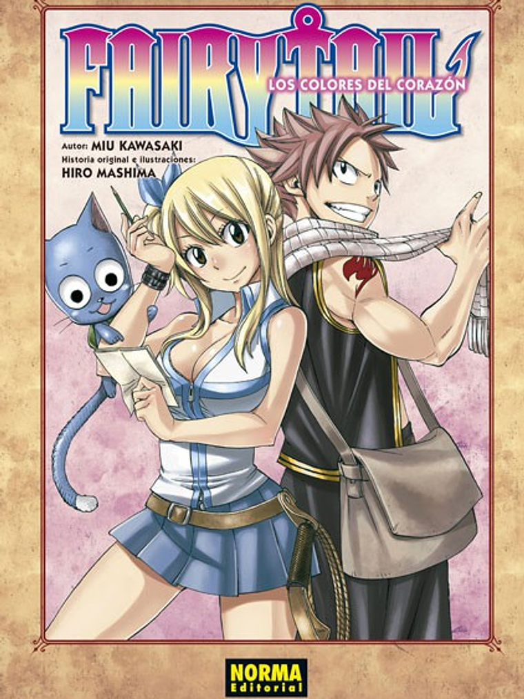FAIRY TAIL. LOS COLORES DEL CORAZÓN NOVELA - NORMA 1