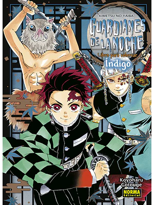 GUARDIANES DE LA NOCHE LIBRO PARA COLOREAR êNDIGO - NORMA