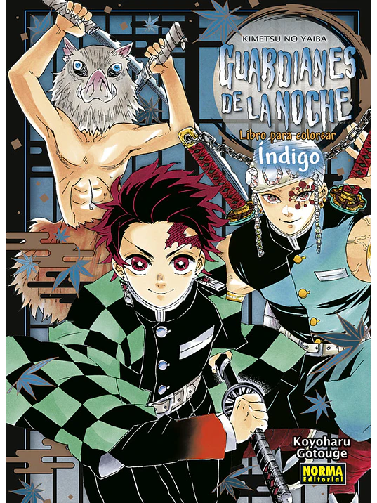 GUARDIANES DE LA NOCHE LIBRO PARA COLOREAR êNDIGO - NORMA 1