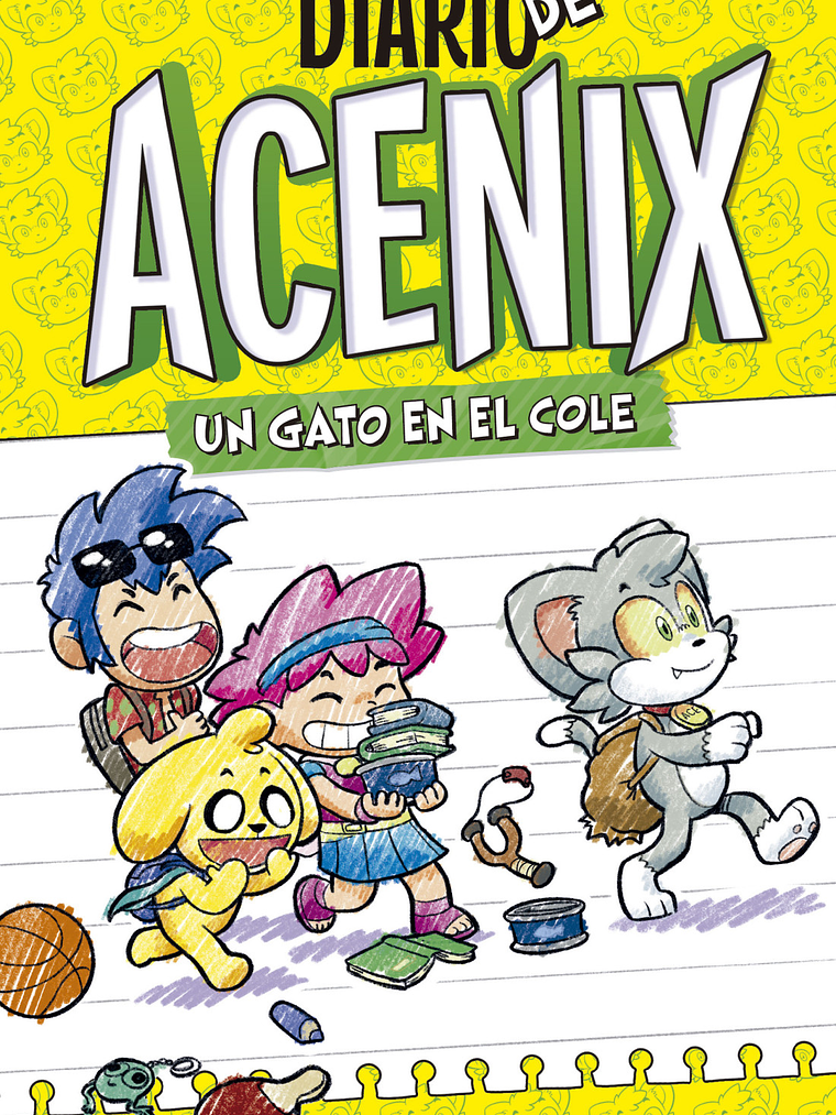 DIARIO DE ACENIX UN GATO EN EL COLE - MONTENA 1
