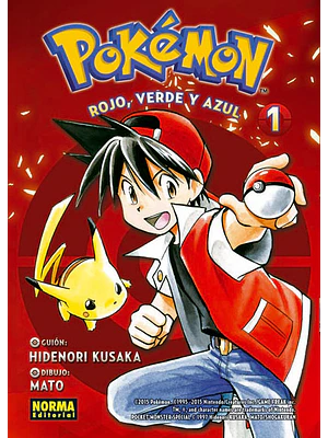 POKEMON 01. ROJO, VERDE Y AZUL 01 - NORMA