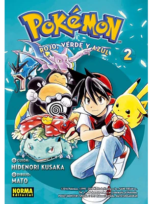 POKEMON 02. ROJO, VERDE Y AZUL 02 - NORMA