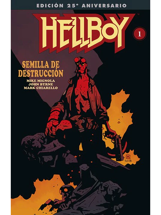HELLBOY: SEMILLA DE DESTRUCCION EDICION GIGANTE ESPECIAL 25 ANIVERSARIO - NORMA 1