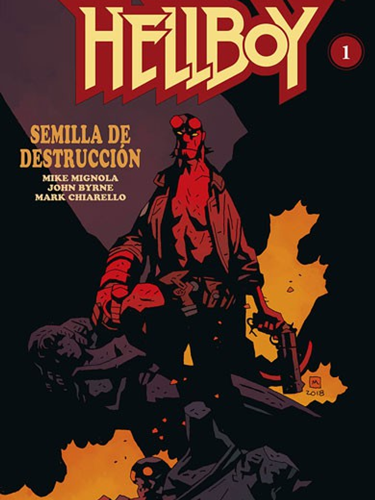 HELLBOY: SEMILLA DE DESTRUCCION EDICION GIGANTE ESPECIAL 25 ANIVERSARIO - NORMA 1
