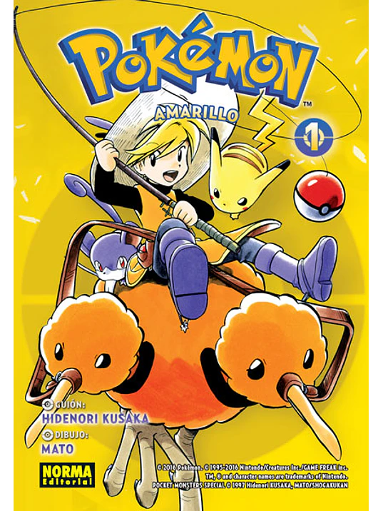 POKEMON 03. AMARILLO 01 - NORMA 1