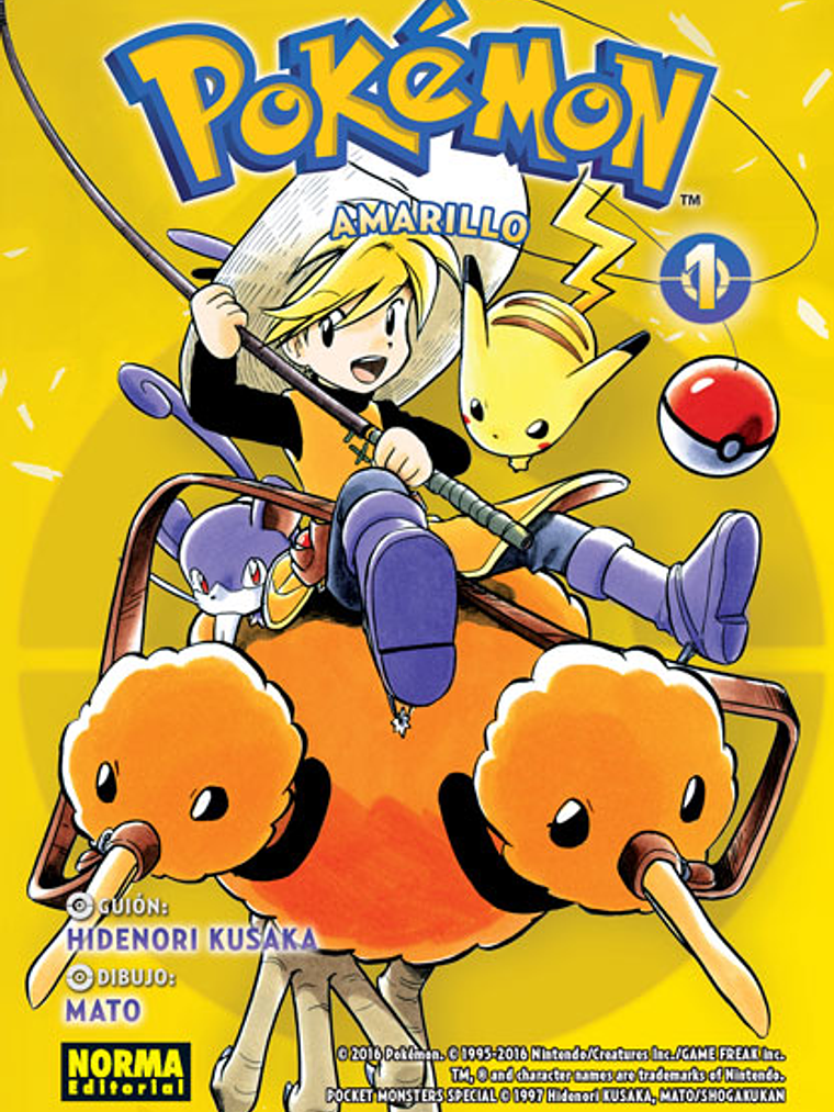 POKEMON 03. AMARILLO 01 - NORMA 1