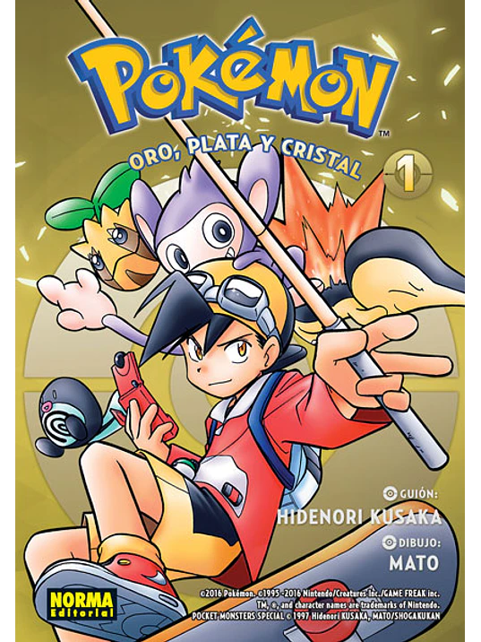 POKEMON 05. ORO, PLATA Y CRISTAL 01 - NORMA 1