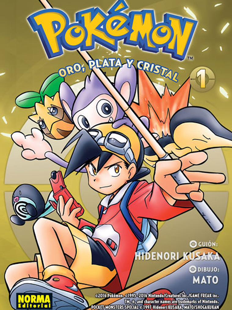 POKEMON 05. ORO, PLATA Y CRISTAL 01 - NORMA 1