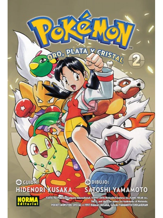 POKEMON 06. ORO,PLATA Y CRISTAL 02 - NORMA 1