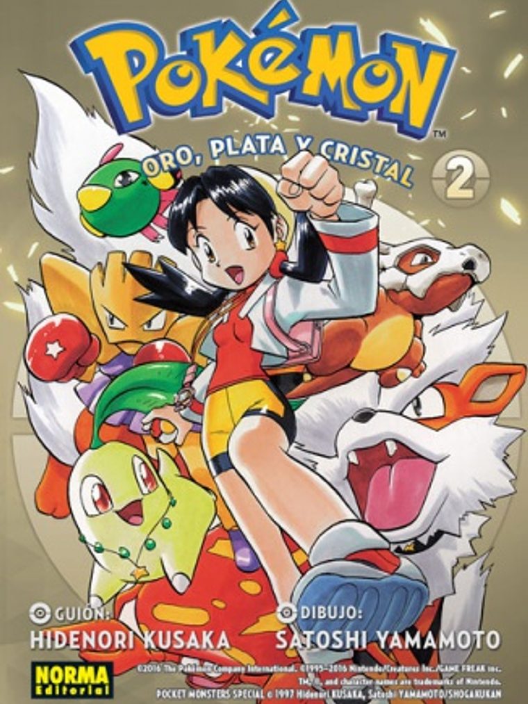 POKEMON 06. ORO,PLATA Y CRISTAL 02 - NORMA 1