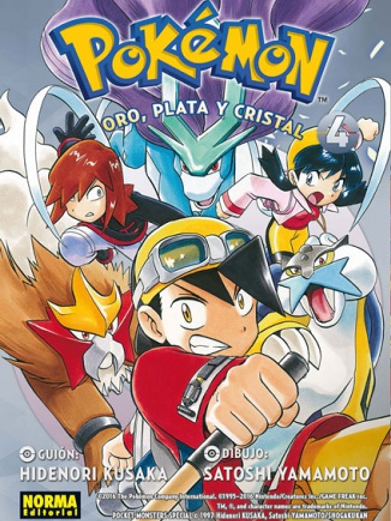 POKEMON 08. ORO, PLATA Y CRISTAL 04 - NORMA 1