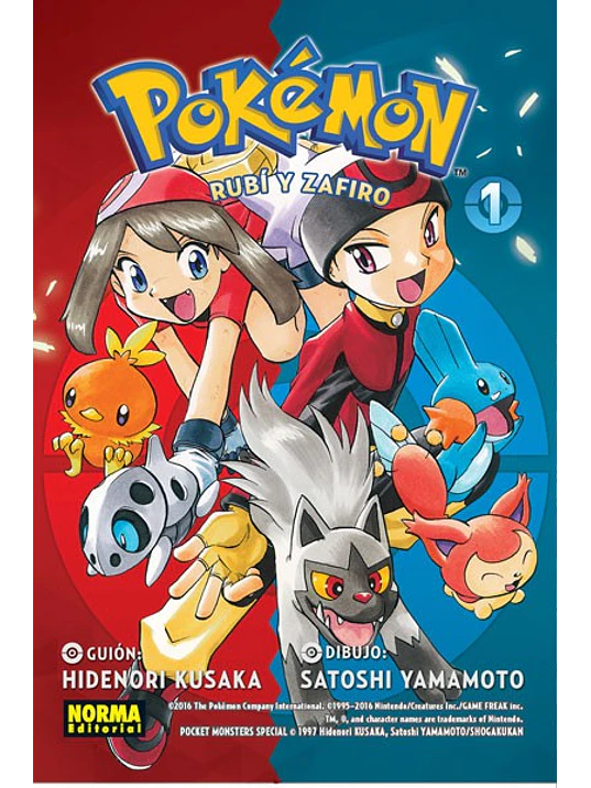 POKEMON 09. RUBI Y ZAFIRO 01 - NORMA 1