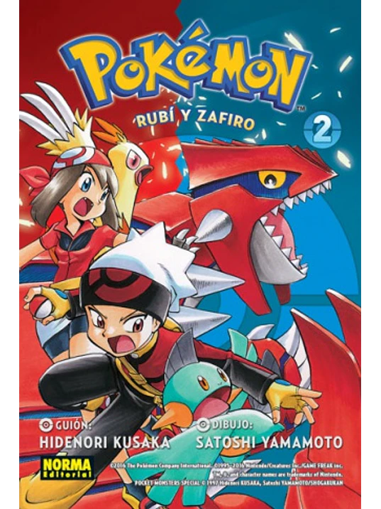 POKEMON 10. RUBI Y ZAFIRO 02 - NORMA 1