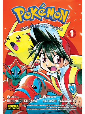 POKEMON 13. ROJO FUEGO Y VERDE HOJA 01 - NORMA
