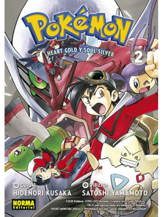 POKEMON 25. ORO HEARTGOLD Y PLATA SOULSILVER 02 - NORMA 1