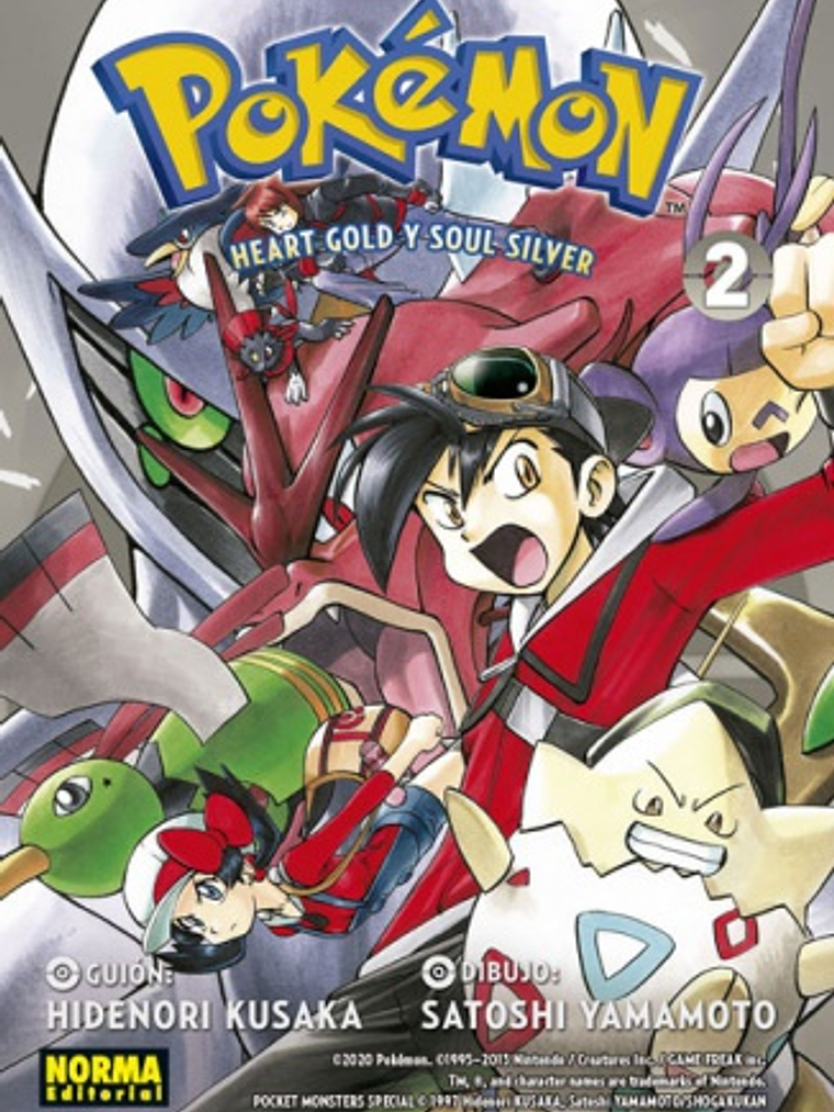 POKEMON 25. ORO HEARTGOLD Y PLATA SOULSILVER 02 - NORMA 1