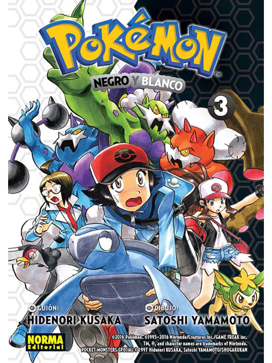 POKEMON 28. NEGRO Y BLANCO 03 - NORMA 1