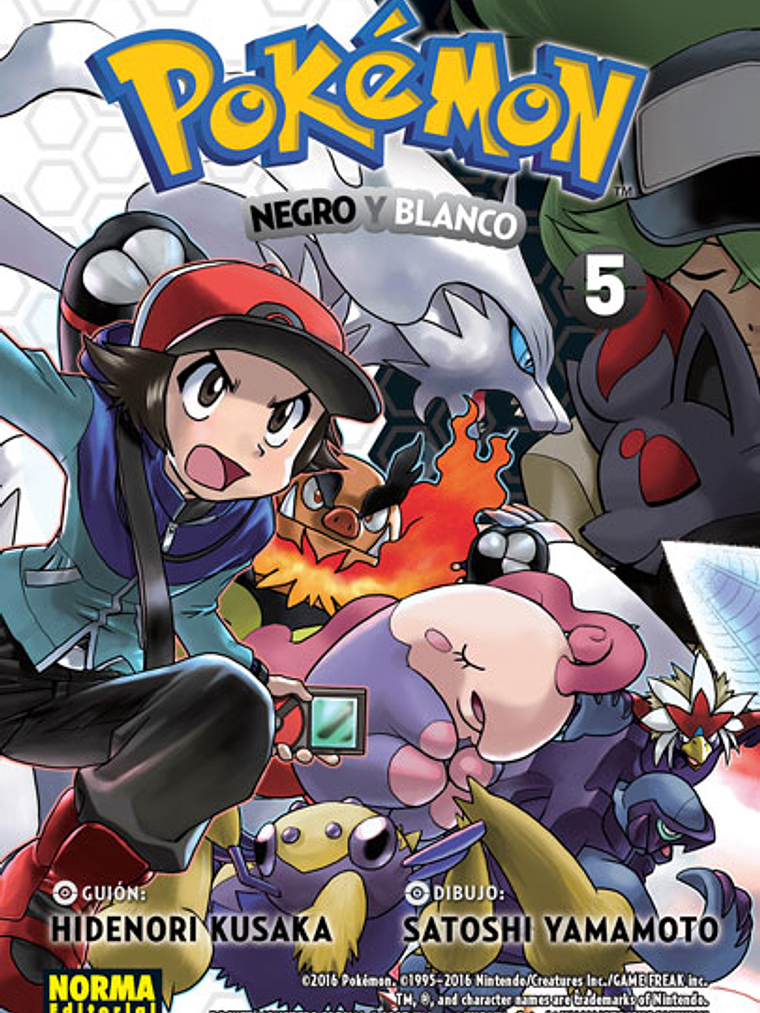 POKEMON 30. NEGRO Y BLANCO 05 - NORMA 1