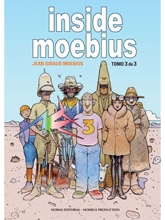 INSIDE MOEBIUS VOL. 03 - NORMA 1