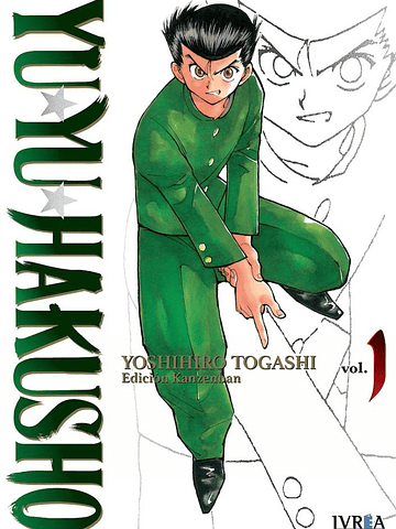 YU YU HAKUSHO EDICION KANZENBAN 01 - IVREA ESPANA