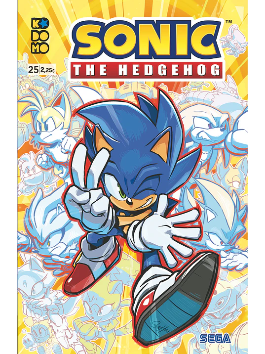 SONIC THE HEDGEHOG NUM. 25 - ECC 1