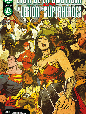 LIGA DE LA JUSTICIA CONTRA LA LEGION DE SUPERHEROES NUM. 0 DE 6 - ECC