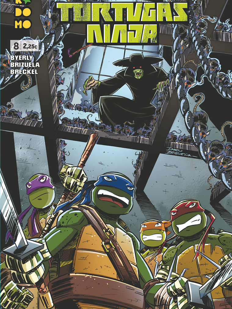 LAS NUEVAS AVENTURAS DE LAS TORTUGAS NINJA NUM. 08 - ECC 1