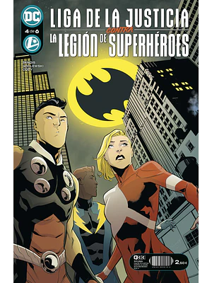 LIGA DE LA JUSTICIA CONTRA LA LEGION DE SUPERHEROES NUM. 4 DE 6 - ECC