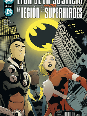 LIGA DE LA JUSTICIA CONTRA LA LEGION DE SUPERHEROES NUM. 4 DE 6 - ECC