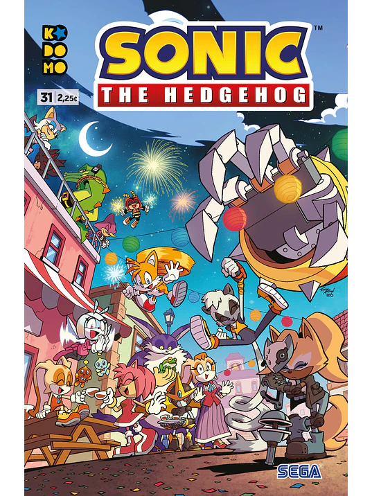 SONIC THE HEDGEHOG NUM. 31 - ECC 1