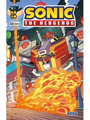 SONIC THE HEDGEHOG NUM. 32 - ECC