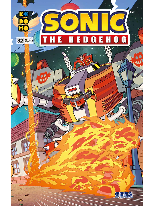 SONIC THE HEDGEHOG NUM. 32 - ECC 1