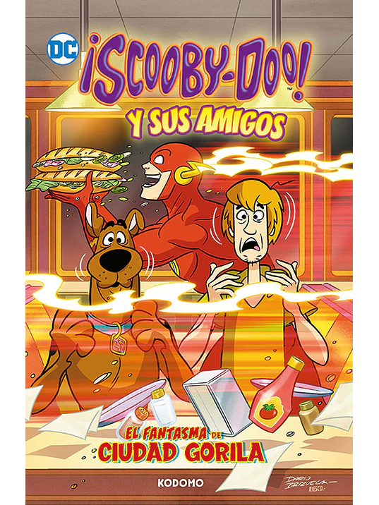 SCOOBY-DOO Y SUS AMIGOS VOL. 2: EL FANTASMA DE CIUDAD GORILA BIBLIOTECA SUPER KODOMO - ECC 1