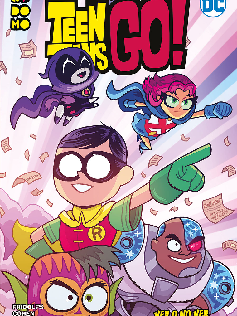 TEEN TITANS GO: VER O NO VER - ECC 1