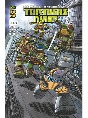 LAS NUEVAS AVENTURAS DE LAS TORTUGAS NINJA NUM. 09 - ECC