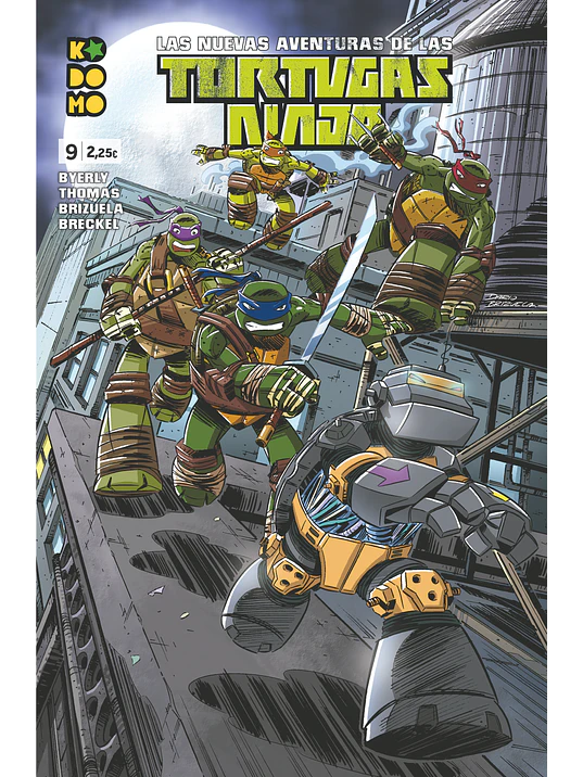 LAS NUEVAS AVENTURAS DE LAS TORTUGAS NINJA NUM. 09 - ECC 1