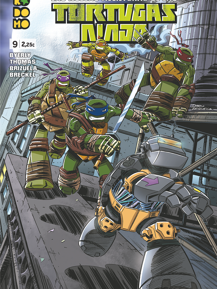 LAS NUEVAS AVENTURAS DE LAS TORTUGAS NINJA NUM. 09 - ECC 1