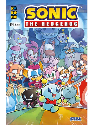 SONIC THE HEDGEHOG NUM. 34 - ECC
