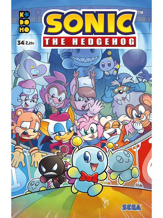 SONIC THE HEDGEHOG NUM. 34 - ECC 1
