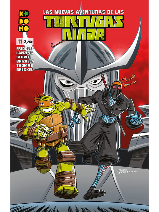 LAS NUEVAS AVENTURAS DE LAS TORTUGAS NINJA NUM. 11 - ECC 1