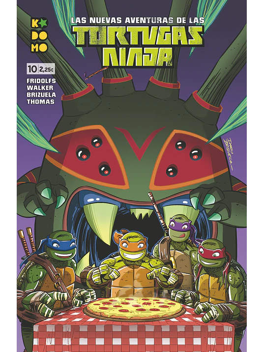 LAS NUEVAS AVENTURAS DE LAS TORTUGAS NINJA NUM. 10 - ECC 1