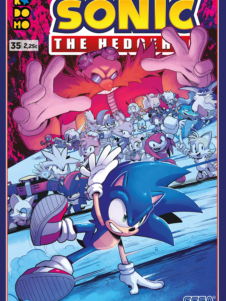 SONIC THE HEDGEHOG NUM. 35 - ECC 1