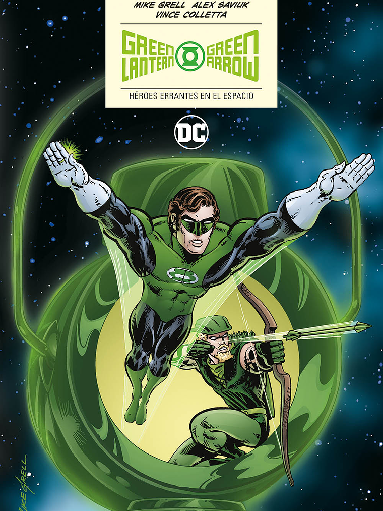 GREEN LANTERN-GREEN ARROW: HEROES ERRANTES EN EL ESPACIO - ECC 1