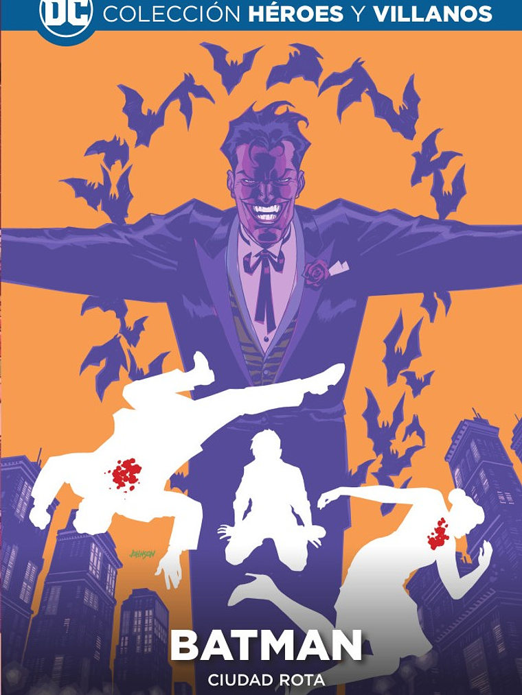 COLECCIÓN HÉROES Y VILLANOS VOL. 15 - BATMAN: CIUDAD ROTA - ECC 1