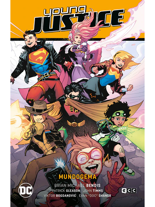 YOUNG JUSTICE VOL. 01: MUNDOGEMA PERDIDOS EN EL MULTIVERSO PARTE 1 - ECC 1
