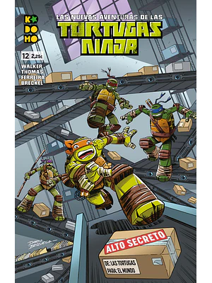LAS NUEVAS AVENTURAS DE LAS TORTUGAS NINJA NUM. 12 - ECC